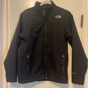 North Face Boys Fleeced Soft Shell Jacket